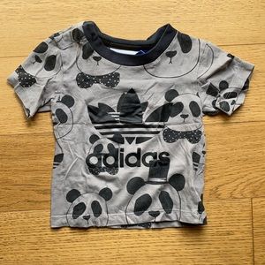 Mini Rodini x Adidas Panda tee